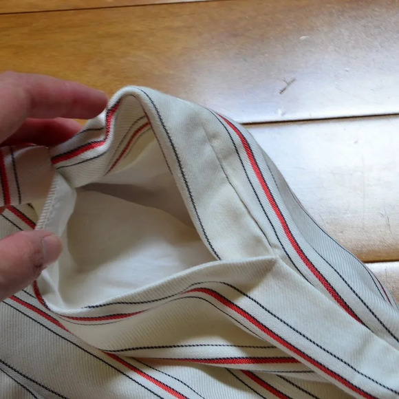 Sandro Ringo Cropped Striped Pants Size 36 US XS/S - Picture 12 of 12